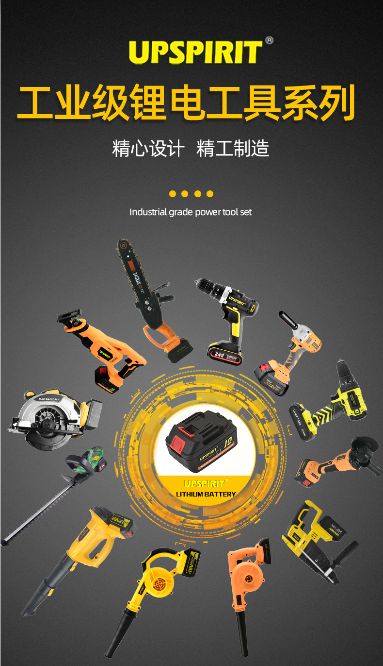 探索工業級無刷充電動工具套裝的卓越性能